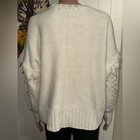 A.N.A Fringed Pullover Sweater - Picture 4 of 6
